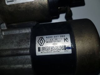 MOTOR ARRANQUE RENAULT CLIO II FASE II (B/CB0) 1.5 dCi Diesel