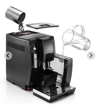 Cafetera DeLonghi Dinamica Negra