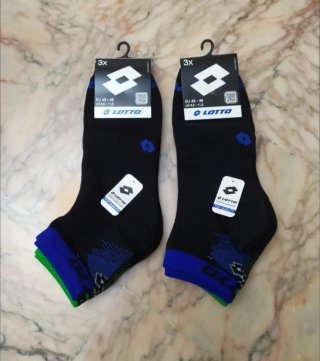 Lotto 6 paia calze uomo accessori intimo sportivo