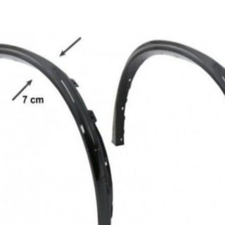 Aletines ensanche de pase de rueda BMW X6 F16 Pack