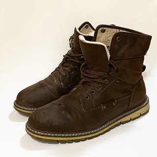 Bata Boot Stivali Stivaletti Imbottiti Marrone 45