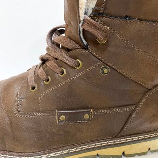 Bata Boot Stivali Stivaletti Imbottiti Marrone 45