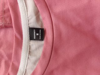 Camiseta rosa corta MANFINITY, Talla M