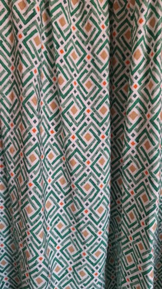 Vestido largo Cortefiel estampado