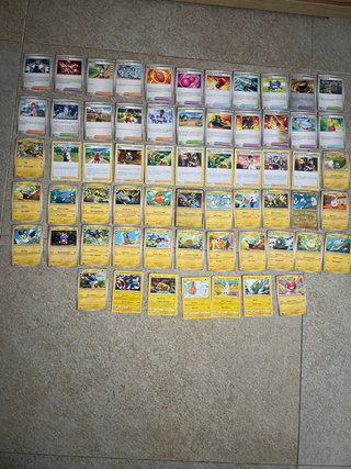 Lote Cartas Pokémon Eléctrico y Trainer