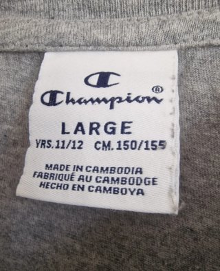 T-shirt Champion bambina 11-12 anni