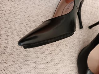 Zapatos Massimo Dutti Talla 36 Negros