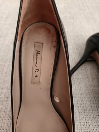 Zapatos Massimo Dutti Talla 36 Negros