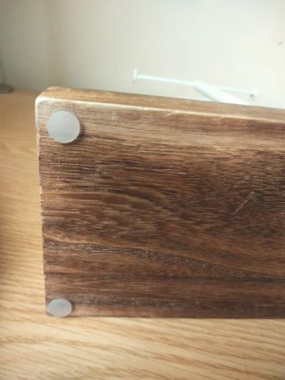 Joyero de sobremesa madera y plata