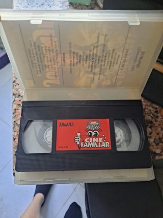 Película VHS Jumanji (Español/Inglés)