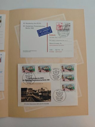 Carpeta Filatélica 89. Philatelistentag Berlin