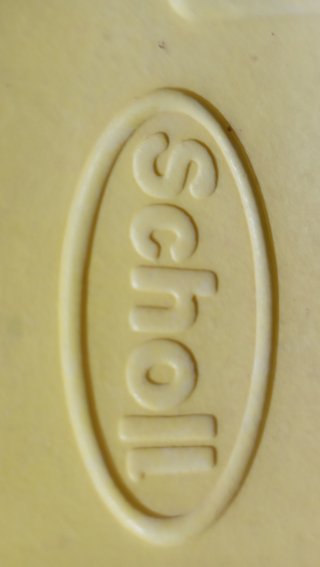 Ciabattine Scholl Bioprint Gialle Tg 40