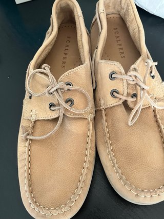 Náuticos Scalpers Piel Beige Hombre Talla 45