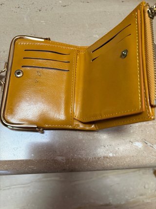 Cartera Monedero Amarillo Cocodrilo Nuevo