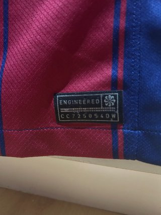 Camiseta Barça Mujer Talla XL 2025/2026