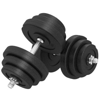 Mancuernas ajustables con discos