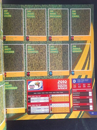 Álbum Panini FWC Sudáfrica 2010