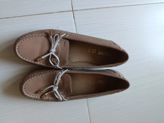 Bailarinas beige mujer
