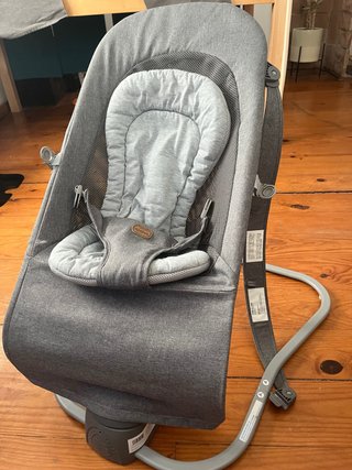 Hamaca para bebé gris