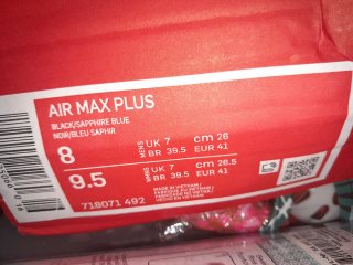 Nike Air Max Plus TN Zapatillas nuevas talla 41