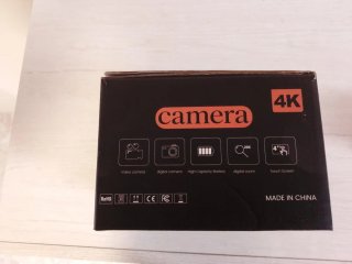 Cámara de fotos, Camera 4K 75MP 2 Baterías,zoom20X