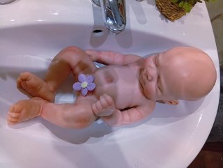 Bebé Reborn Silicona Blanda 50cm Negociable.