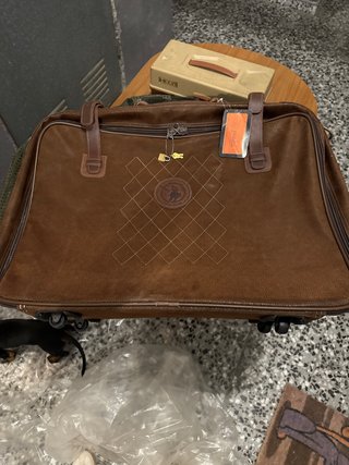 Maleta Trolley Vintage Polo Club Marrón