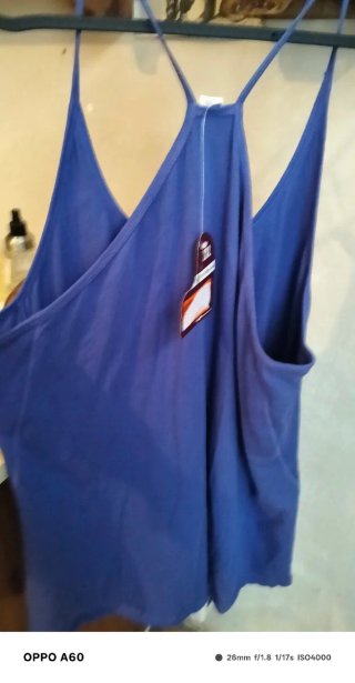 Camiseta sin mangas Decathlon azul Nueva con etiqu