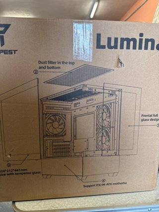 Carcasa PC Lumina Tempest