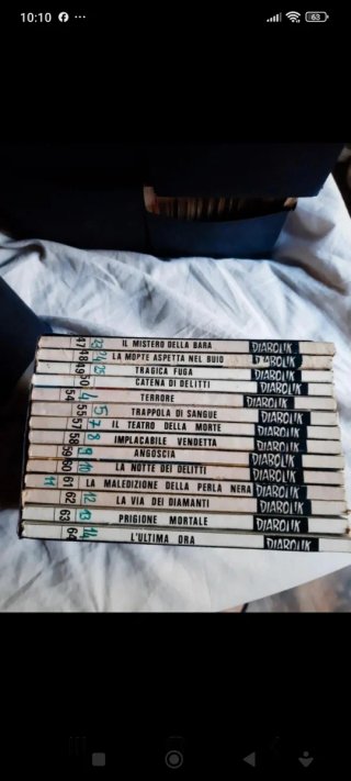 Fumetto Diabolik 88 volumi