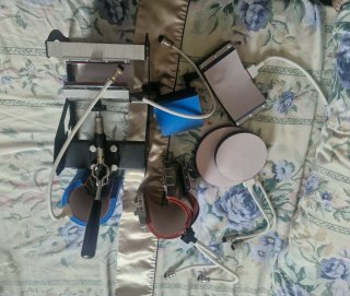 Plancha para estampar camisetas y tazas