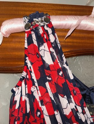 Vestido largo estampado floral Easy Wear T.36