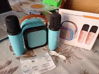 Cassa Bluetooth con 2 Microfoni