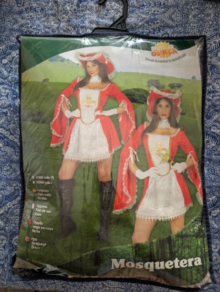 Disfraz Mosquetera Guirca Talla M/L