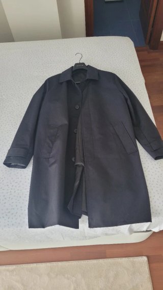 Gabardina Azul Marino Talla XL