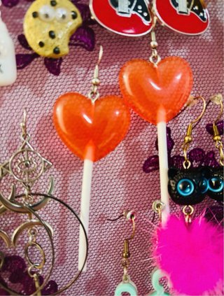 Lote 15 pares pendientes originales