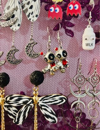 Lote 15 pares pendientes originales