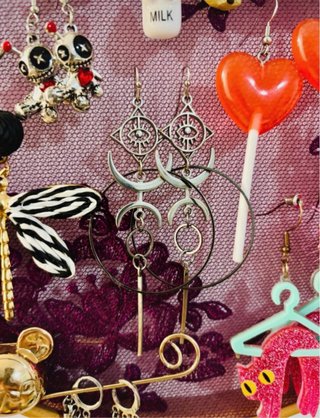 Lote 15 pares pendientes originales