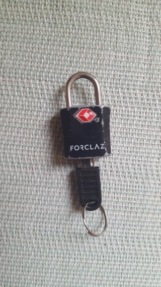 Candados TSA para maletas Forclaz (Negro)