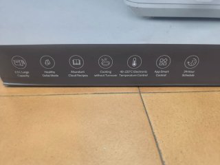 Freidora de aire blanca