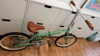 Bicicleta Plegable Critical Cycles Verde
