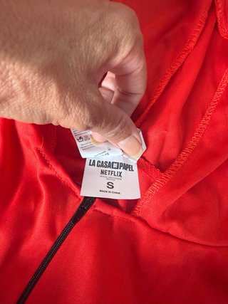 Disfraz Ladrón La Casa de Papel Talla S