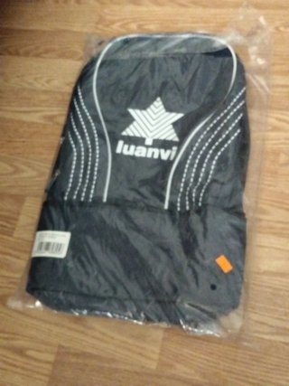 Mochila Luanvi Fútbol Azul Marino y Blanca
