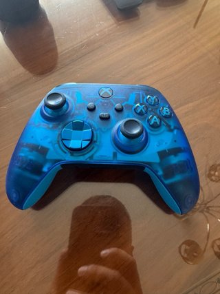 Mando Xbox Series X/S Ghost Cipher Azul Transparen