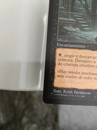 Existencia atormentada carta Magic Fortaleza