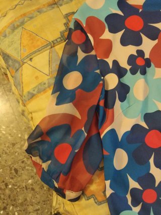 Vestido estampado floral talla XL