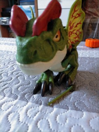 Figura Dilophosaurus  Jurásico