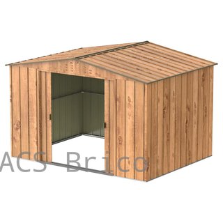 Caseta Metálica Top Hércules 233x321x209 cm - Duramax