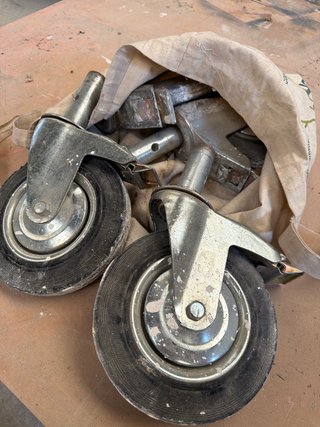 Ruedas para andamio