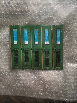 5x HP 8GB DDR4 2133MHz Módulos RAM